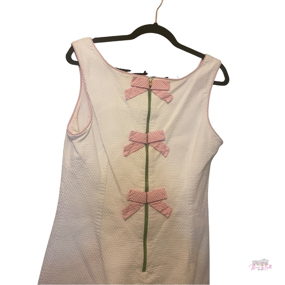 Lilly Pulitzer Nina Bow Back Seersucker Dress